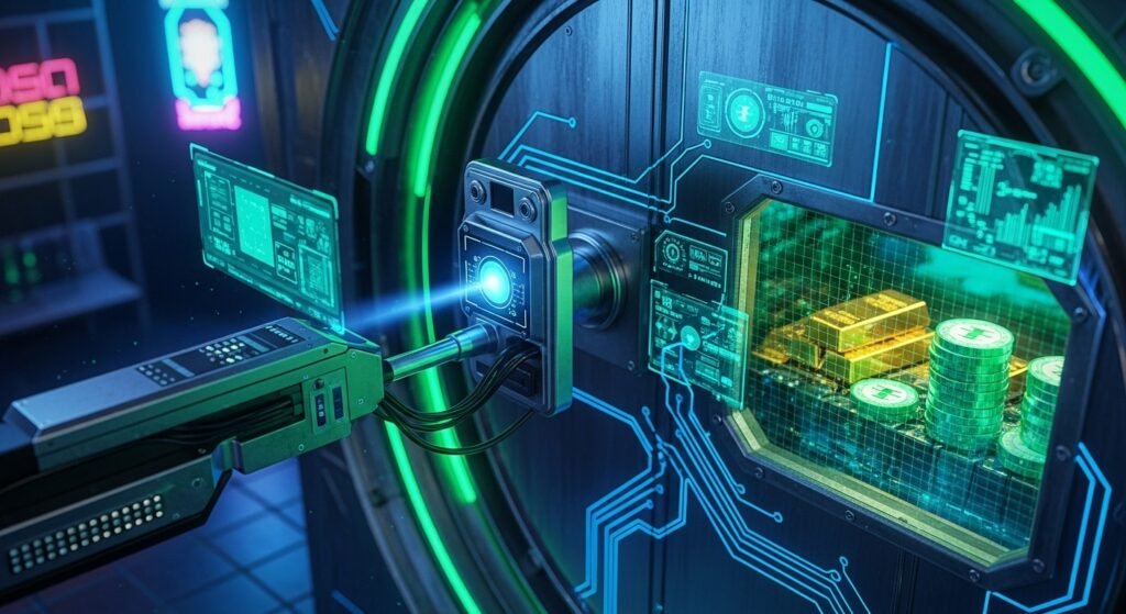 블록체인 기반의 자산 보호 시스템 및 보안 인증 이미지